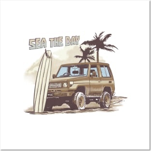 Sea the day Posters and Art